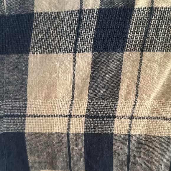 Vintage! San Moire Long Plaid Blazer Size L - Picture 10 of 13